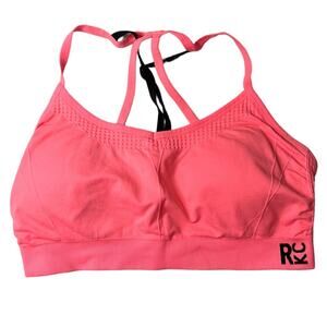 Pink Reaction by Kenneth Cole Sports Bra - Size Large